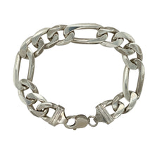 Load image into Gallery viewer, 925 Silver 9&quot; Figaro Bracelet
