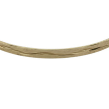 Load image into Gallery viewer, Bring refined sparkle and golden elegance to your collection with this pre-owned 9ct yellow solid gold diamond cut patterned bangle—a timeless accessory for both everyday wear and special occasions.

Design: The bangle features a diamond cut patterned finish, creating light-catching detail that adds shimmer and sophistication.
Material: Made from solid 9-carat yellow gold, the polished surface enhances the diamond cut texture and ensures lasting appeal.

