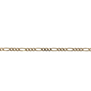 9ct Gold 18" Figaro Chain