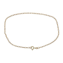 Load image into Gallery viewer, 9ct Gold Belcher 10&quot; Anklet
