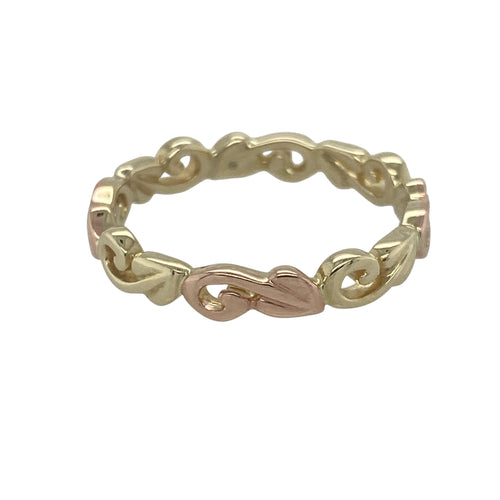9ct Gold Clogau Tree of Life Band Ring