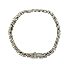 Load image into Gallery viewer, 9ct White Gold &amp; Diamond Set 7&quot; Bracelet
