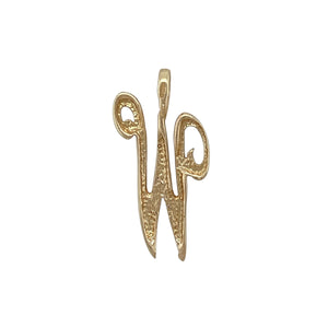 Bring personal style and timeless charm to your collection with this pre-owned 9ct yellow gold initial ‘W’ pendant, a meaningful piece that’s perfect for adding a personal touch to any look.

Design: The pendant features the letter ‘W’ in a polished and refined style, making it a simple yet striking statement.
Material: Made from 9-carat yellow gold, the polished finish enhances the design with a warm golden shine.
