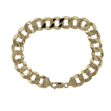 Load image into Gallery viewer, 9ct Gold 8.5&quot; Curb Bracelet

