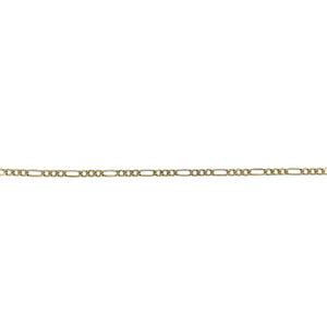 9ct Gold 18" Figaro Chain