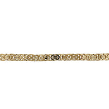 Load image into Gallery viewer, 9ct Gold 22&quot; Byzantine Style Chain
