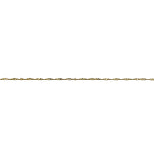 Load image into Gallery viewer, 9ct Gold 24&quot; Singapore Chain
