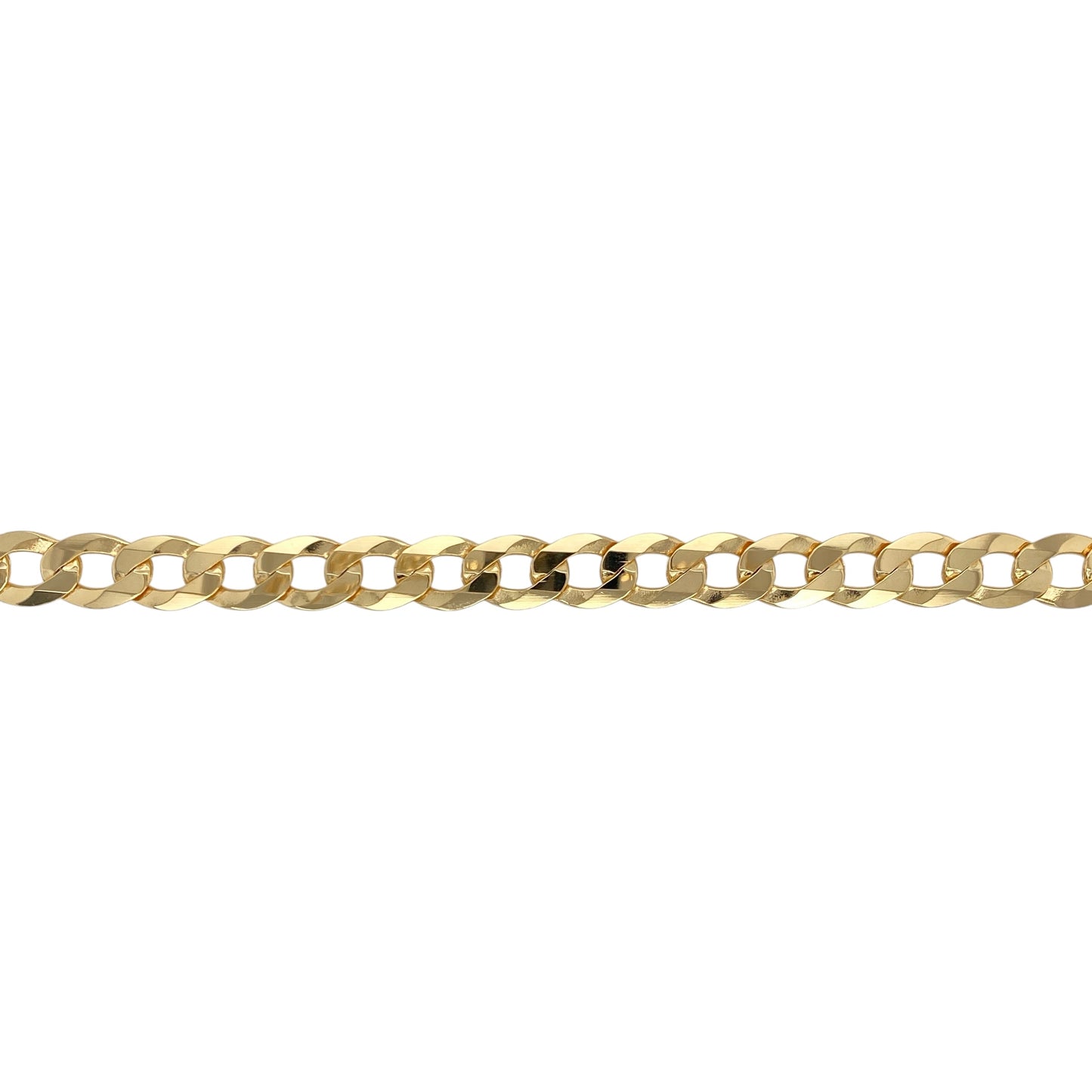 New 9ct Solid Gold 20" Curb Chain 30 grams