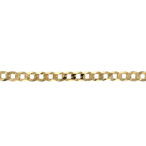 New 9ct Solid Gold 20" Curb Chain 30 grams