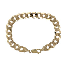 Load image into Gallery viewer, 9ct Gold 8.5&quot; Curb Bracelet
