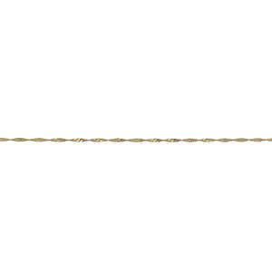 9ct Gold 24" Singapore Chain
