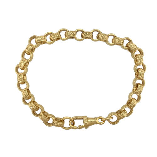 New Solid 925 Silver Heavily 9ct Gold Plated 7
