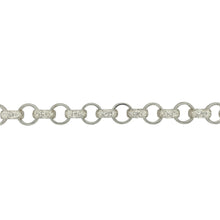 Load image into Gallery viewer, New 925 Solid Silver 24&quot; Patterned Belcher Chain
