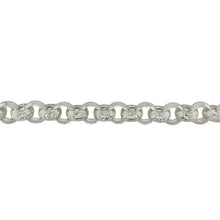 Load image into Gallery viewer, New 925 Solid Silver 24&quot; Patterned Belcher Chain
