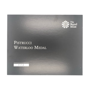 999 Silver Royal Mint Pistrucci Waterloo Medal