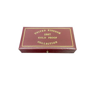 1987 United Kingdom Queen Elizabeth Gold Proof Set