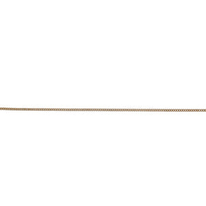 9ct Gold 25" Curb Chain