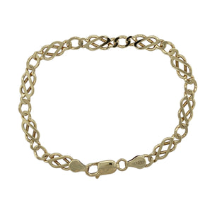 9ct Gold 7.5" Celtic Link Bracelet