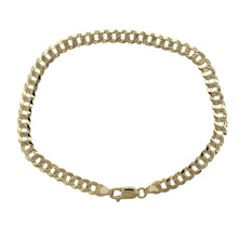Load image into Gallery viewer, 9ct Gold 8.5&quot; Curb Bracelet
