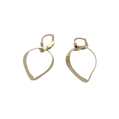 Bring graceful movement and golden shine to your collection with these pre-owned 9ct yellow gold drop earrings, styled in an elegant split swirl design.

Design: Each earring features a flowing split swirl shape, creating a delicate sense of movement and light reflection.
Material: Made from 9-carat yellow gold, the polished finish enhances the warm tone and radiant shine.
Earring Detail: The drop style offers a refined look with subtle drama, making them versatile for both day and evening wear.