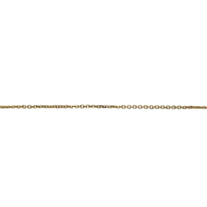 9ct Gold 24" Faceted Belcher Chain