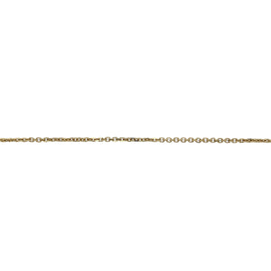 9ct Gold 24" Faceted Belcher Chain