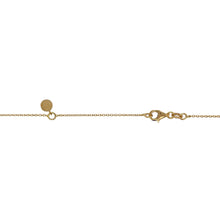 Load image into Gallery viewer, 18ct Gold &amp; Diamond Set Leaf 16&quot; - 18&quot; Necklace
