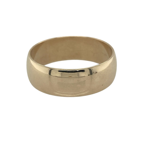 9ct Gold 7mm Wedding Band Ring