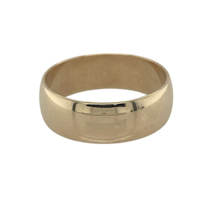9ct Gold 7mm Wedding Band Ring