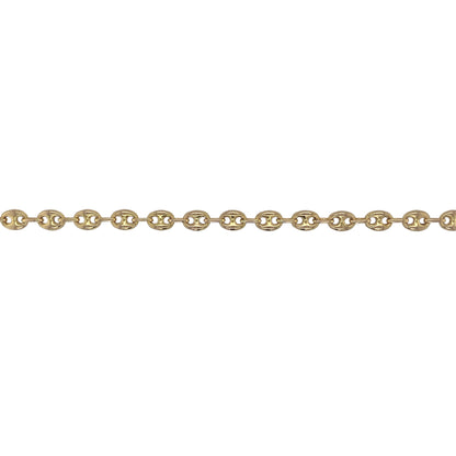 9ct Gold Anchor Link 16" Chain/Necklace