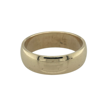 9ct Gold 7mm Wedding Band Ring