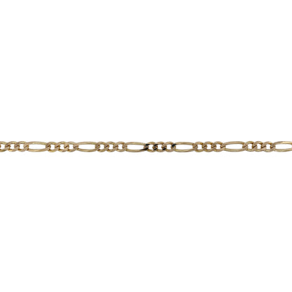9ct Gold 20" Figaro Chain