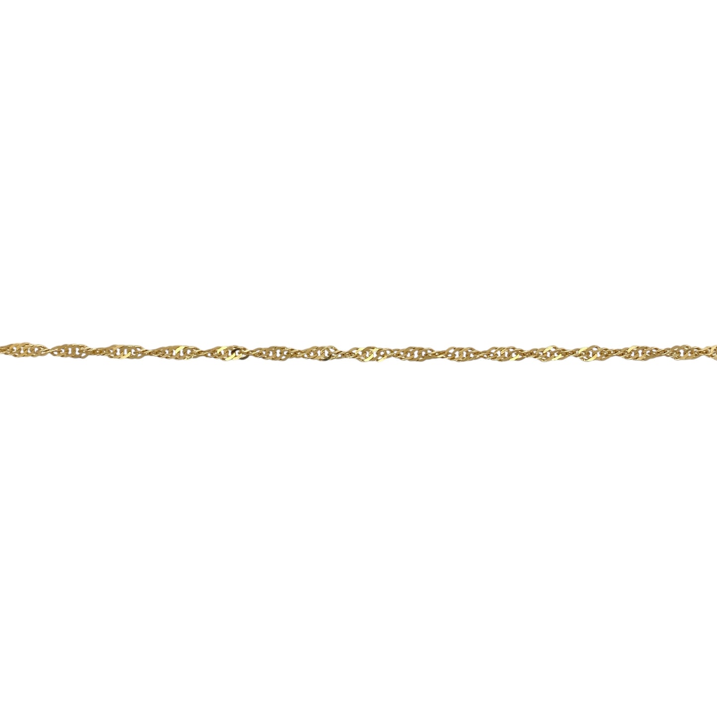 9ct Gold 20" Singapore Chain