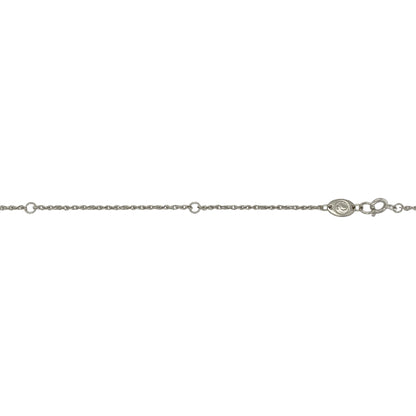 925 Silver & Blue Topaz Set 18" - 22" Necklace