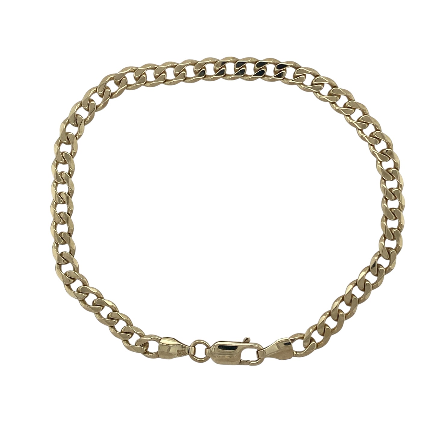 9ct Gold 7.5" Curb Bracelet