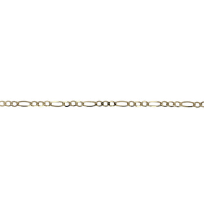 9ct Gold 22" Figaro Chain