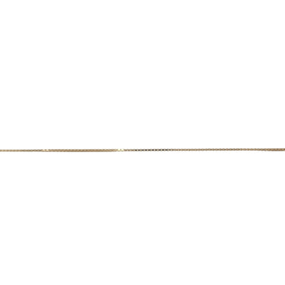 9ct Gold 24" Box Chain