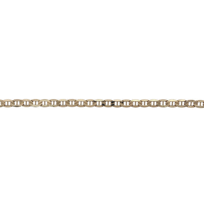 9ct Gold 22" Anchor Chain