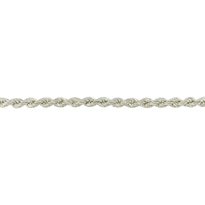 New 925 Silver 30" Rope Chain