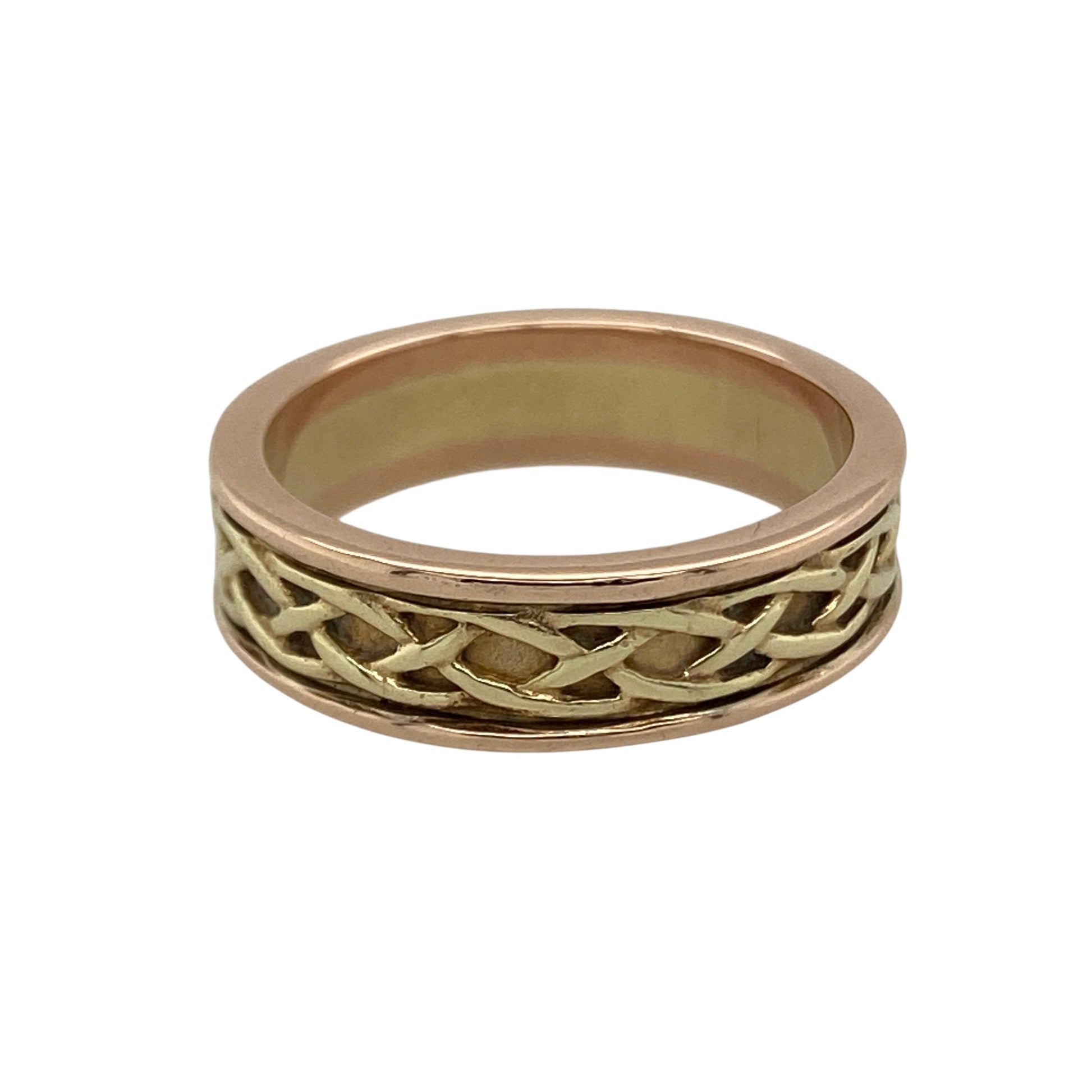 9ct Gold Clogau Celtic Weave Band Ring