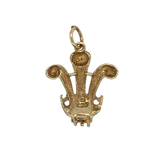 Bring heritage, pride, and classic elegance to your collection with this pre-owned 9ct yellow gold Welsh Three Feathers pendant—a meaningful piece celebrating Welsh tradition and identity.

Design: The pendant features the iconic Welsh Three Feathers emblem, symbolising courage, honour, and loyalty. Its detailed engraving and polished finish create a refined and timeless appearance.
