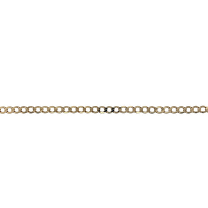 9ct Gold 20" Curb Chain