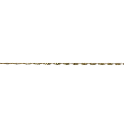 9ct Gold 20" Singapore Chain