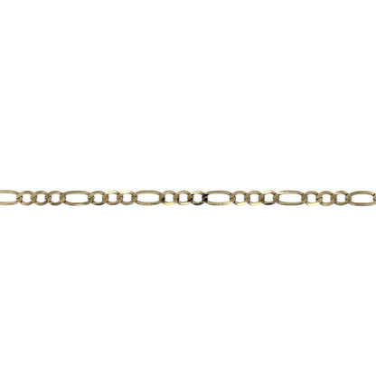 9ct Gold 30" Figaro Chain