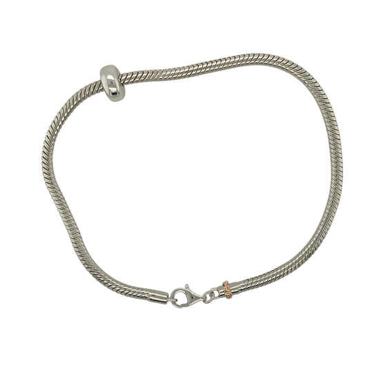 925 Silver Clogau 8" Charm Bracelet
