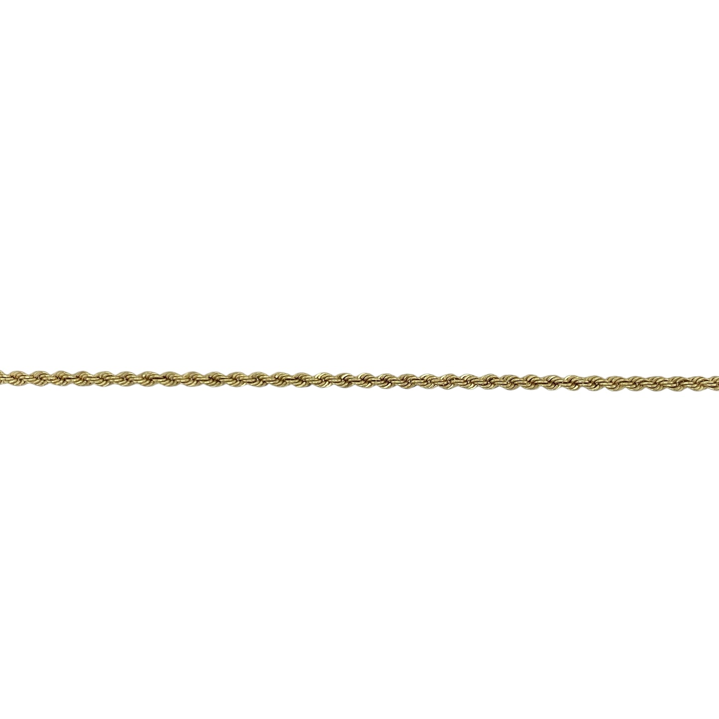9ct Gold 20" Rope Chain