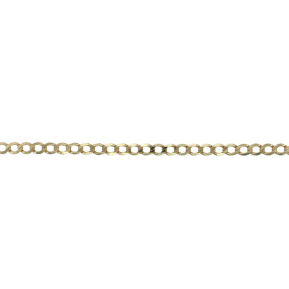 9ct Gold 20" Curb Chain