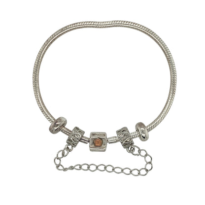925 Silver Clogau 7" Charm Bracelet