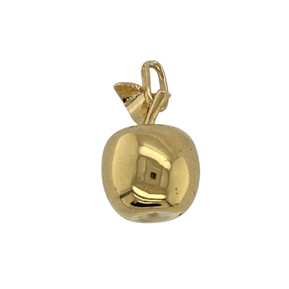 9ct Gold Apple Pendant