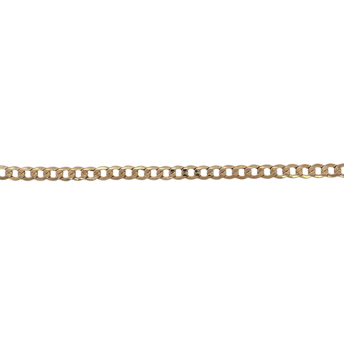 9ct Gold 20" Hollow Curb Chain